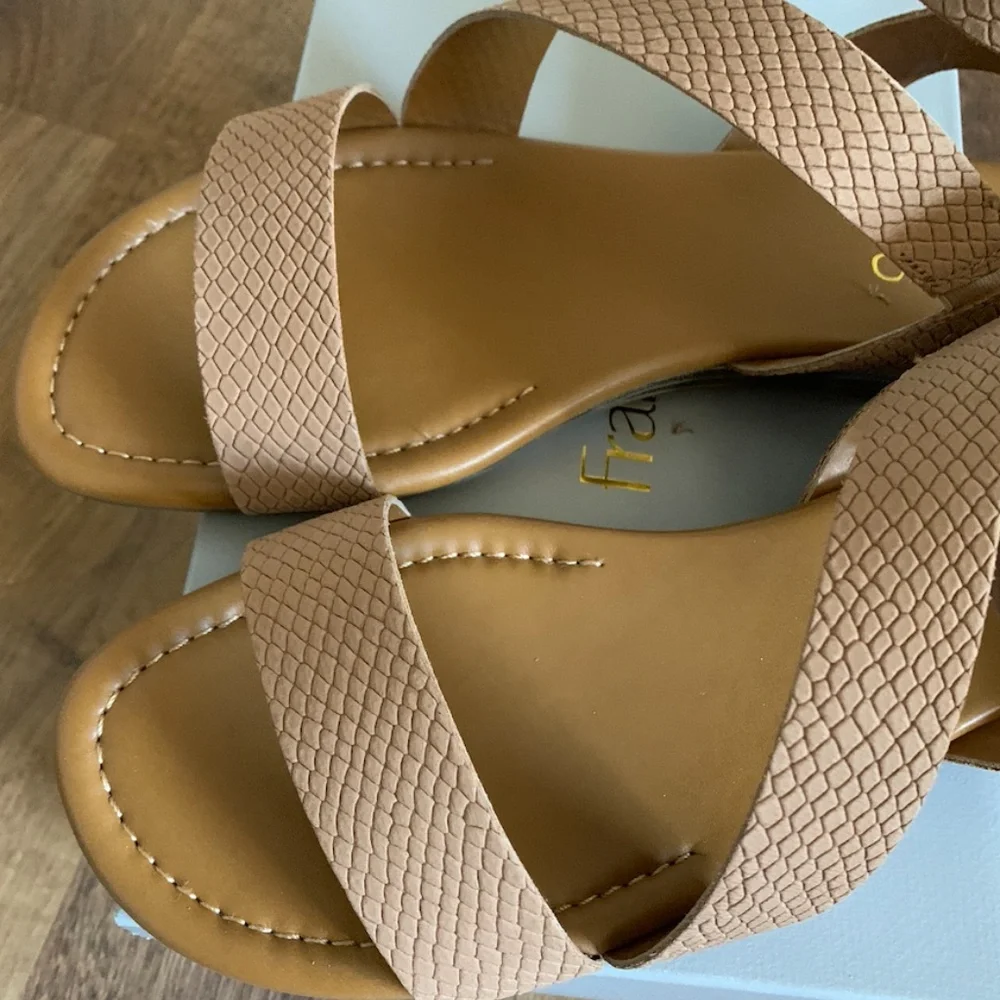 🆕 Franco Sarto Strappy Sandals - Picture 10 of 16